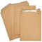 25-Pack Brown Rigid Mailers That Stay Flat 13x18, Bulk Kraft Paper Sturdy Cardboard Envelopes, 450 GSM for Shipping Photos, Packing Documents, Gift Cards, CDs, Art Prints